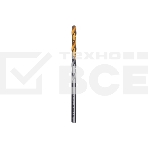 Сверло спиральное по металлу Denzel 4 x 75мм, Р6М5, Golden Tip, фото9