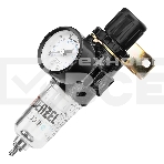 Фильтр-регулятор Denzel FR1500, 10 бар, 1500 л/мин, 1/4