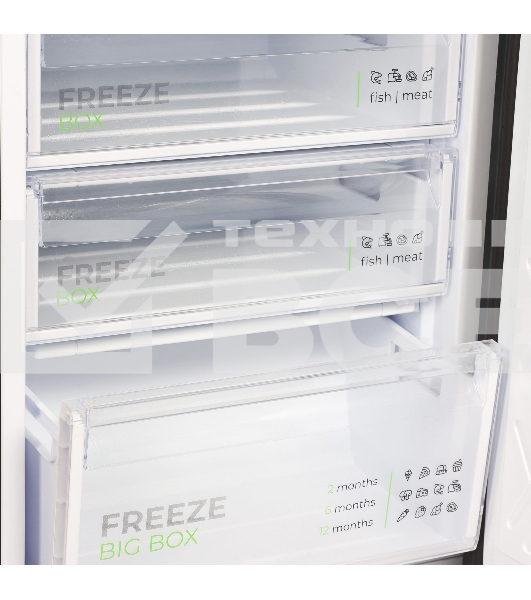 Холодильник БИРЮСА B6156 310л черный