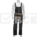 Полукомбинезон профессиональный рабочий Denzel 65% полиэстер 35% хлопок, L, фото 1