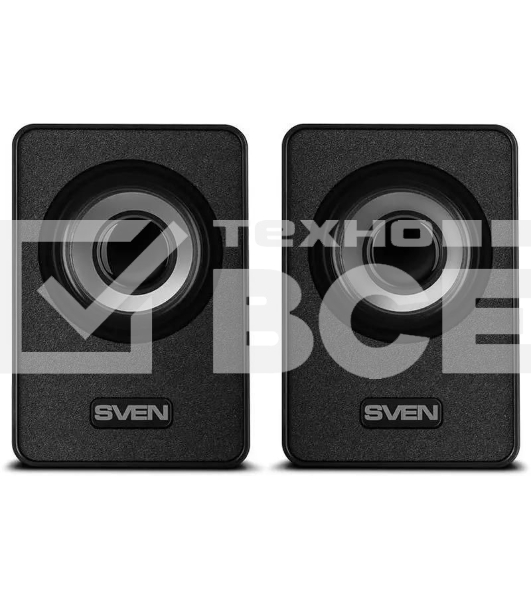 Акустическая система SVEN 135, черный (6 Вт, питание USB)