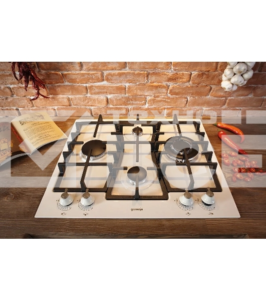 Газовая варочная панель Gorenje GW6D42CLI слоновая кость