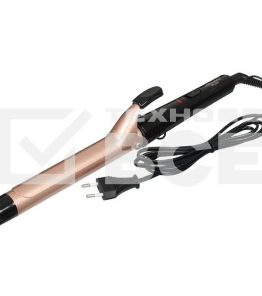 Щипцы для завивки волос Atlanta ATH-6645 черный, 28 мм, 200 °C, 1 режим