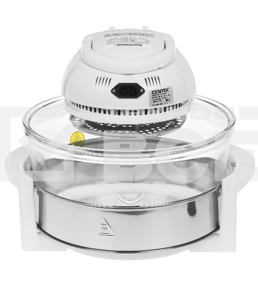 Аэрогриль Centek Ct-1456 белый, 1400 Вт, 12 л, механическое управление, 0 программ