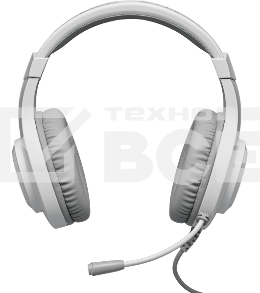 Гарнитура Redragon Hylas белая, проводная, USB / 2 x mini jack 3.5 мм, подсветка