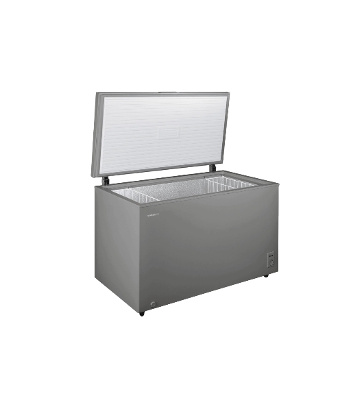 Морозильный ларь Kraft BD(W)-460SRX серебристый, 422л