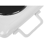 Плита настольная электрическая Clatronic EKP 3582 белый, 1.5 кВт, ТЭН, конфорки - 1, эмаль, поворотные переключатели, фото5