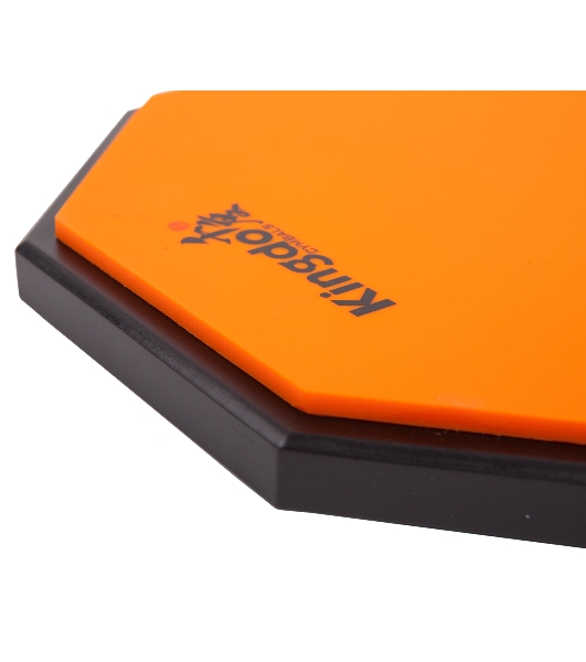 Пэд для занятий 12' DRUM PAD SILICAGEL ORANGE KINGDO DRUM PAD SILICAGEL ORANGE
