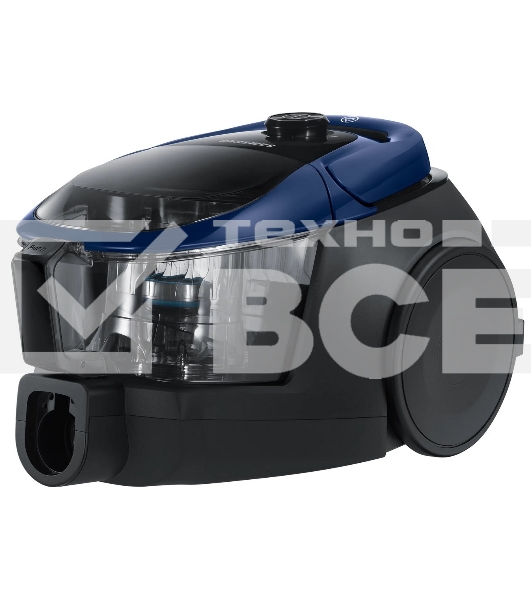 Пылесос Samsung VC18M3120VB синий, 380/1800 Вт, уборка сухая, пылесборник контейнер 2 л