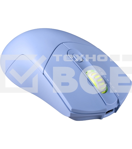 Мышь беспроводная REDRAGON St4r Pro голубой, 26000 dpi, радиоканал, Bluetooth, USB, кнопки - 6