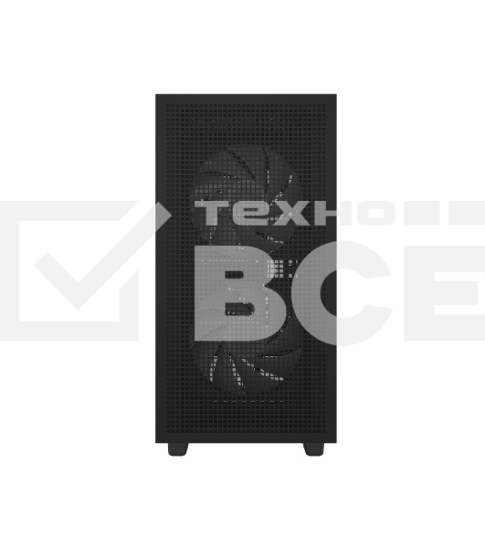 Компьютерный корпус Deepcool CH360 без БП, боковое окно (закаленное стекло), 2x140мм ARGB LED вентилятор спереди и 1x120мм ARGB LED вентилятор сзади, черный, mATX