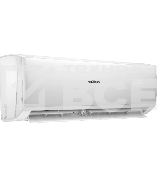 Кондиционер сплит-система настенного типа NeoClima NS/NU-HAL12F 12000 BTU, 35 м², 31/42 дБ, охлаждение, обогрев, осушение, белый (2 коробки)