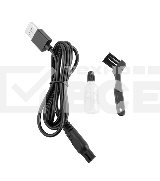 Бритва Centek CT-2159 (черн/хром) 3 плавающие головки, аккумулятор+работа от сети, Li-Ion600мАч