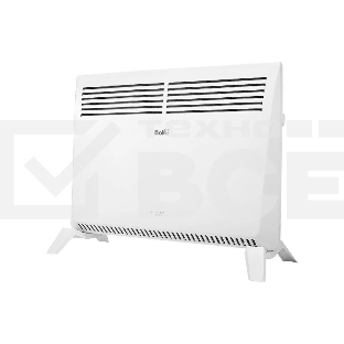 Конвектор Ballu Camino Eco Turbo BEC/EMT-1500 белый, 1500 Вт, 20 м2, термостат