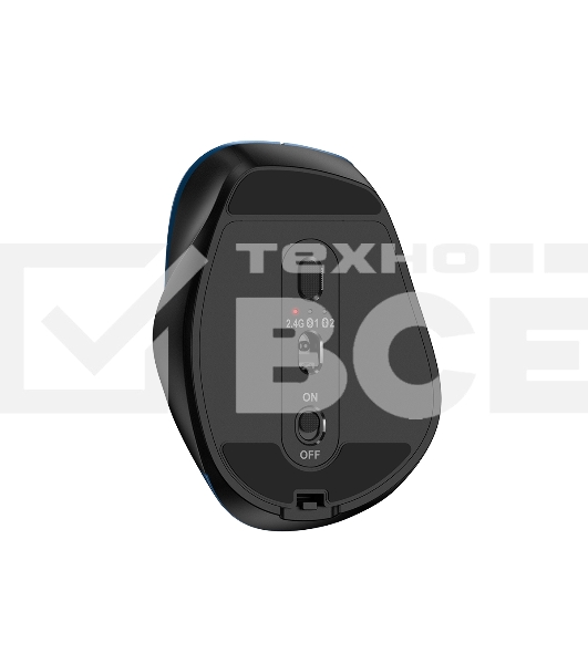 Мышь беспроводная Genius Ergo 9000S синий, 2400 dpi, радиоканал, USB, кнопки - 6