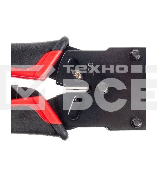 Кримпер многофункциональный с 3 встроенными модулями для обжима RJ-45, RJ-12, RJ-11 HT-200R