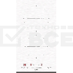 Индукционная варочная панель Hyundai HHI 3752 WG, белый, фото2