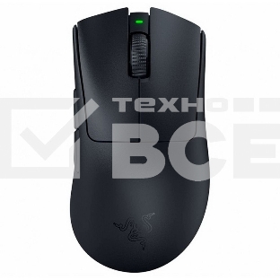 Мышь беспроводная/проводная Razer DeathAdder V3 Pro черный, 30000 dpi, радиоканал, USB, кнопки - 6