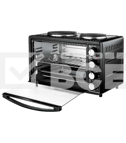 Мини-печь BBK OE3071M-2P чёрный
