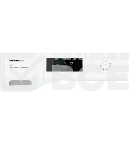 Стиральная машина Miele WCR 870 WPS EU1 WM класс: A+++ загр.фронтальная макс.:9кг белый
