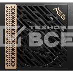 Блок питания MSI MEG Ai1300P (306-7ZP4A11-CE0), 1300Вт, 80 PLUS Platinum, 120мм, модульный, черный / золотой, фото2