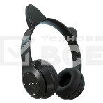 Наушники беспроводные MORE CHOICE (4610196406676) HW24kids черный, фото4