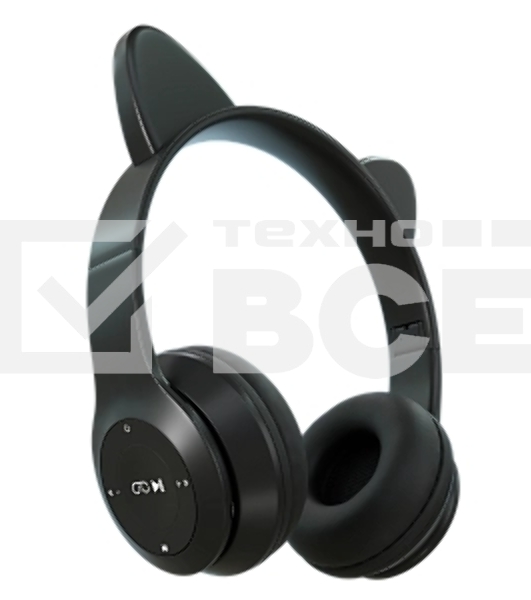 Наушники беспроводные MORE CHOICE (4610196406676) HW24kids черный