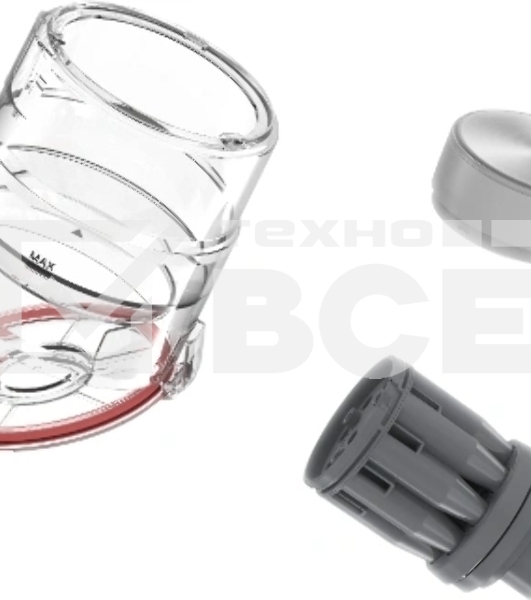 Пылесос Vitek VT-CLSAQUA_RAPID 470Вт серый стальной/серебристый