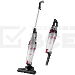 Пылесос вертикальный Kitfort KT-597-1 черный/красный, питание от сети, 600 Вт, уборка сухая, пылесборник 1 л, фото 1