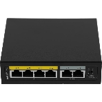 Коммутатор 6PORT NETIS P106C 10/100M 4POE, фото 1
