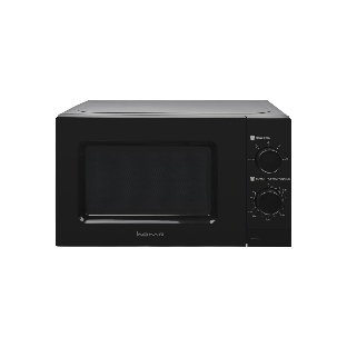 Микроволновая печь HOME HMM207BB черный, 20 л, 700 Вт, переключатели — поворотный механизм