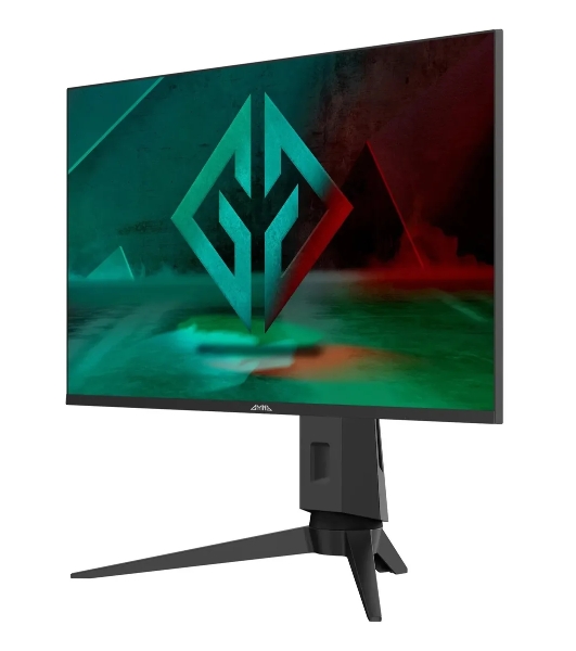 Монитор 27' GMNG Gaming GM-27F11 VA 2560x1440, 165 Гц, 5 мс, 16:9, 300 кд/м², HDMI 2.1 (x2), DP 1.4 (x2), 3.5 Jack, динамики (2x3 Вт), FreeSync, G-Sync Compatible, черный