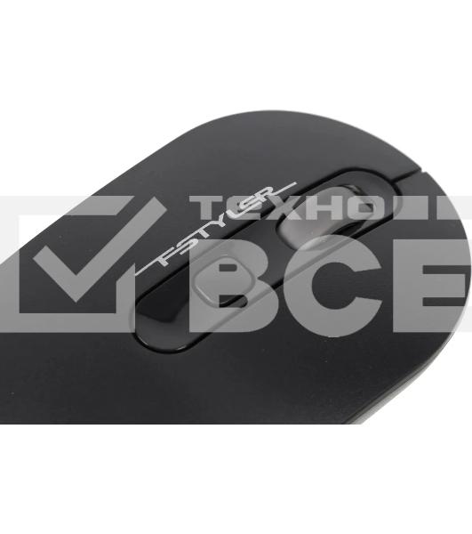 Мышь беспроводная A4Tech Fstyler FG20S серый, 2000 dpi, радиоканал, USB, кнопки - 3