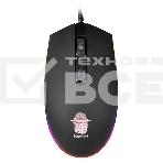 Мышь проводная Qumo Pretender M53 черный, 3200 dpi, USB, кнопки - 4, фото 1