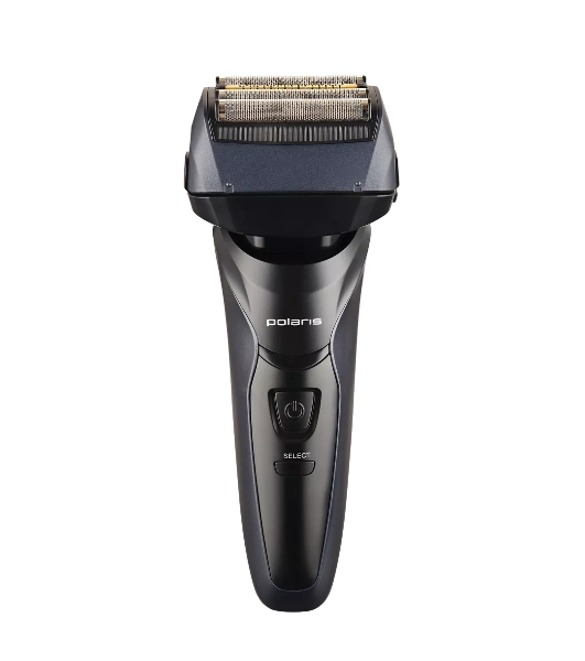 Электробритва сетчатая Polaris PMF 1016RC реж.эл.:4 питан.:элек.сеть/аккум. темно-синий/черный