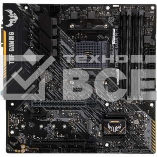 Материнская плата ASUS TUF GAMING B450M-PLUS II, AM4, AMD B450, 4xDDR4, 6xSATA, 1xM.2, 1xPCIe 3.0 x16, 1xPCIe 2.0 x16, 1xPCIe x1, 1xHDMI, 1xDVI-D, 1x 1Gb LAN, 2xUSB-A 3.2 Gen 1, 1xUSB-A 3.2 Gen 2, 2xUSB-A 2.0, 1xUSB-C 3.2 Gen 1, 3x3.5 мм, 7.1, mATX