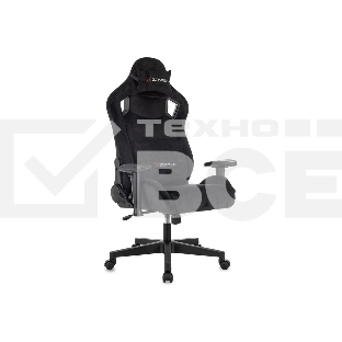 Кресло игровое Zombie Ghost Fabric черный Light-20 крестов. пластик