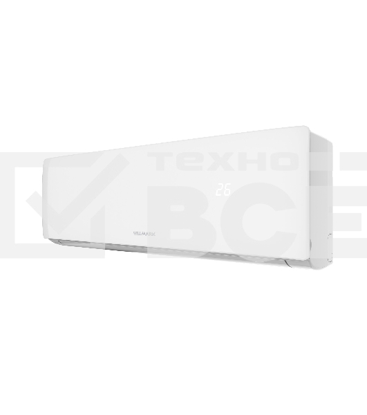 Кондиционер сплит-система Willmark ACS-24CH 24000 BTU, 70 м², охлаждение, обогрев, осушение, белый
