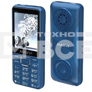 Мобильный телефон Maxvi Р110 синий