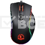 Мышь проводная Jet.A Panteon PS88 черный, 6200 dpi, USB, кнопки - 9, фото 1