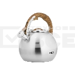 Чайник для плиты LARA LR00-82 4.5 л индукционное дно, свисток с кноп. механизмом, ручка нейлон, фото4