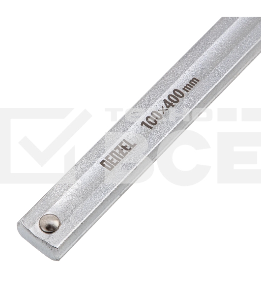 Струбцина Denzel F-образная, 100x400 мм, кованая