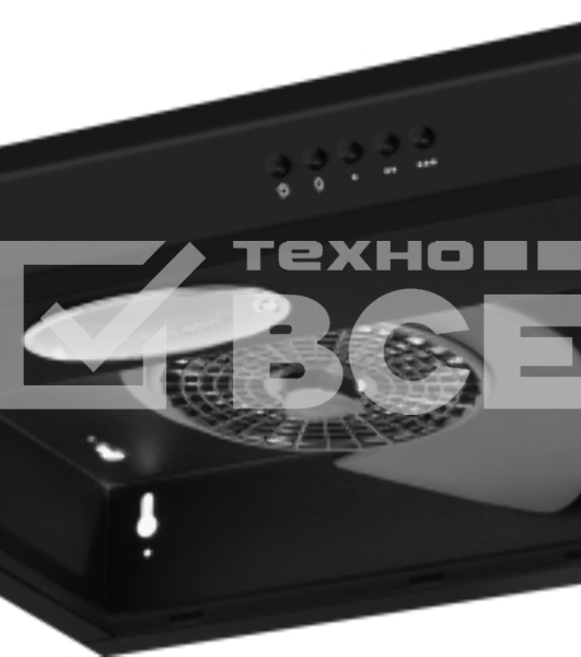 Вытяжка Weissgauff Cover 50 Black