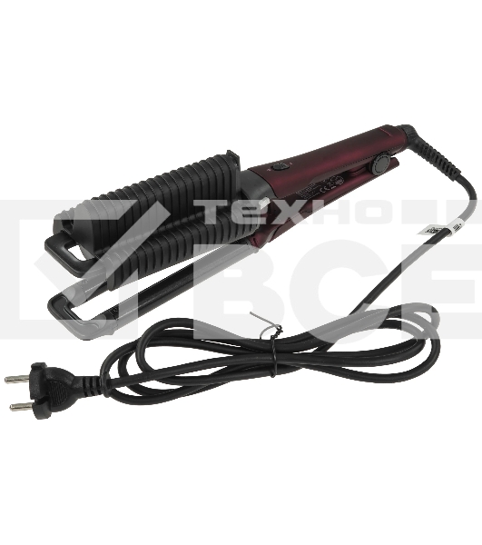 Щипцы-ГОФРЕ Polaris PHS-6011 КT фиолетовый, 95 вт, керамика, создание разных локонов