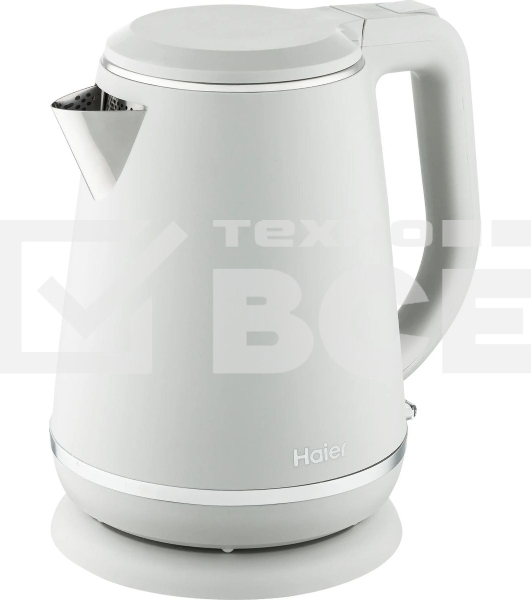 Чайник электрический Haier HK-502 1.5л. 3000Вт серый корпус: нерж.сталь/пластик (TD0029960RU)