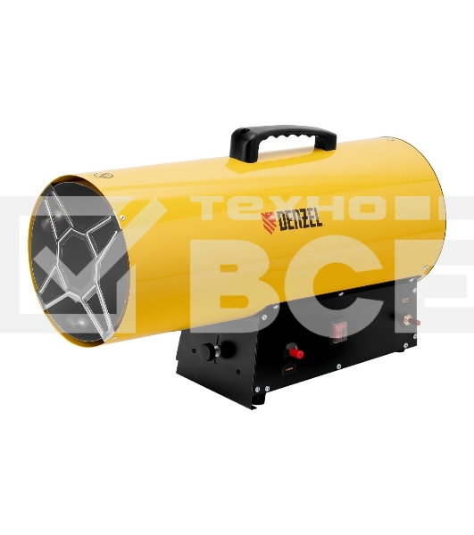 Газовая тепловая пушка Denzel GHG-50, 50 кВт, 1400 м3/ч, пропан-бутан