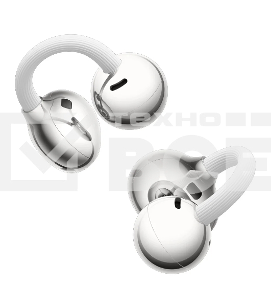 Наушники TWS Huawei FreeClip 2 белый, открытые (клипсы), Bluetooth, быстрая зарядка, до 8 ч