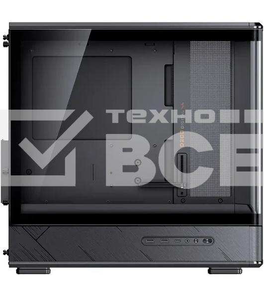 Корпус Jonsbo D200, Mini-Tower, чёрный