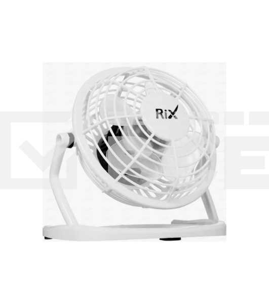 Вентилятор настольный Rix RDF-1500USB (черный)