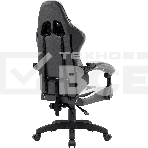 Кресло игровое Defender Fortune Серый/белый, класс 4, PU, фото7